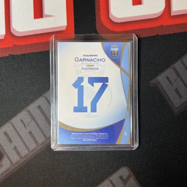 Alejandro Garnacho - Topps Argentina Lineage 2024 - obrazek 2