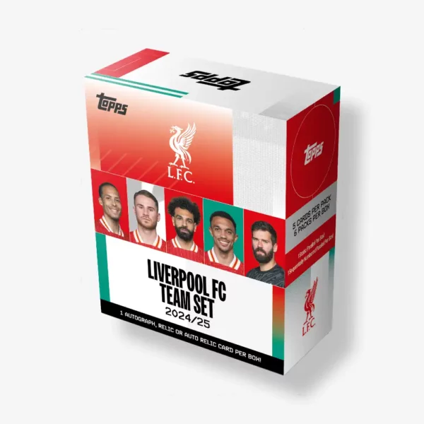 2024-25 Topps Liverpool FC Team Set