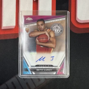 Seth Lundy - Topps chrome