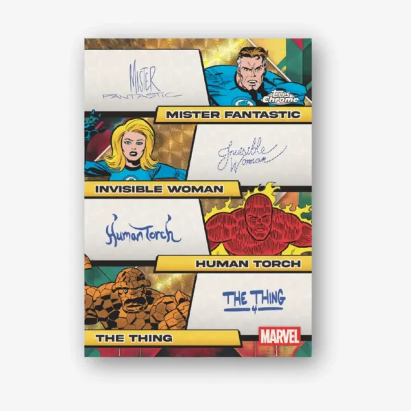 2025 Topps Marvel Comics Chrome Hobby Box - obrazek 2