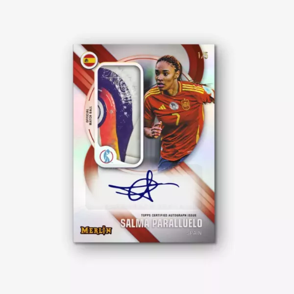 2025 Topps Merlin UEFA Women’s Euros - Hobby box - obrazek 2