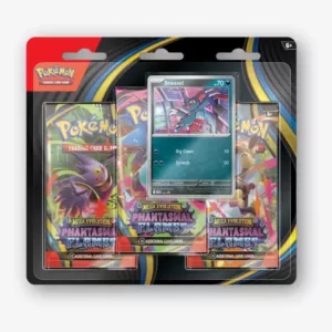 Pokémon TCG: Mega Evolution - Phantasmal Flames - 3-Pack Blister