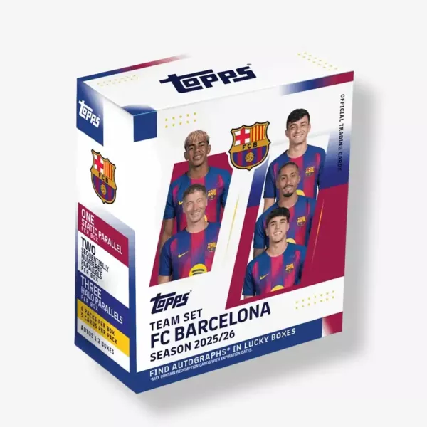 2025-26 Topps Barcelona Team set Full Case 20x Box Break #498 - obrazek 2