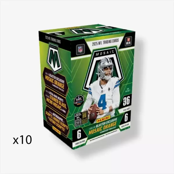 2025 Panini Mosaic Football 10x Blaster Box Break #467 - obrazek 2