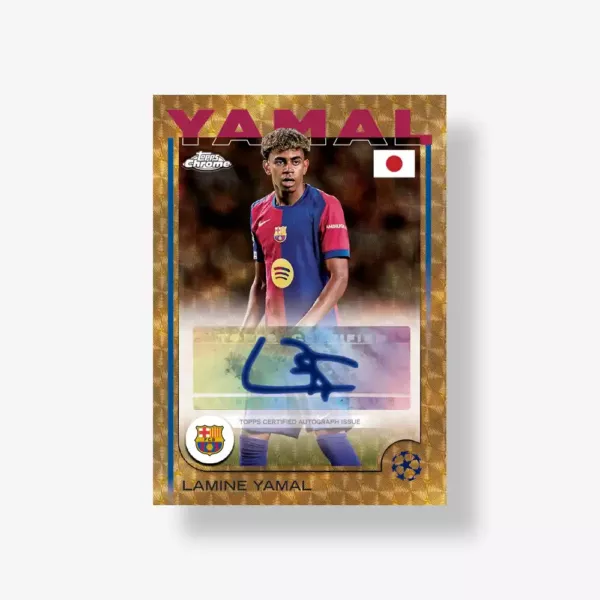 2025 Topps UEFA Japan Edition Hobby Box - obrazek 3