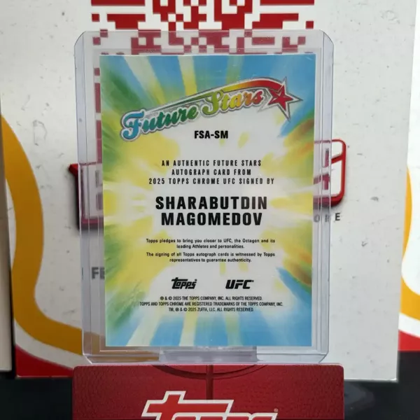 Sharabutdin Magomedov - Topps Chrome UFC - obrazek 2