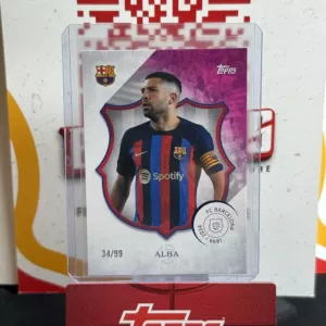 Jordi Alba - Topps FC Barcelona 125th Anniversary