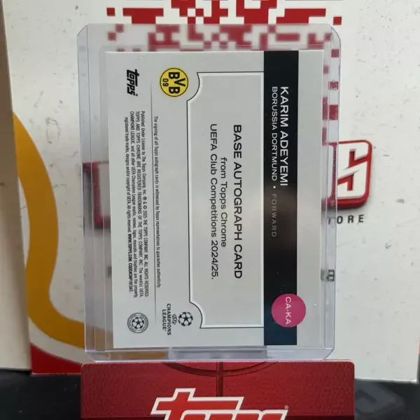 Karim Adeyemi - Topps Chrome - obrazek 2