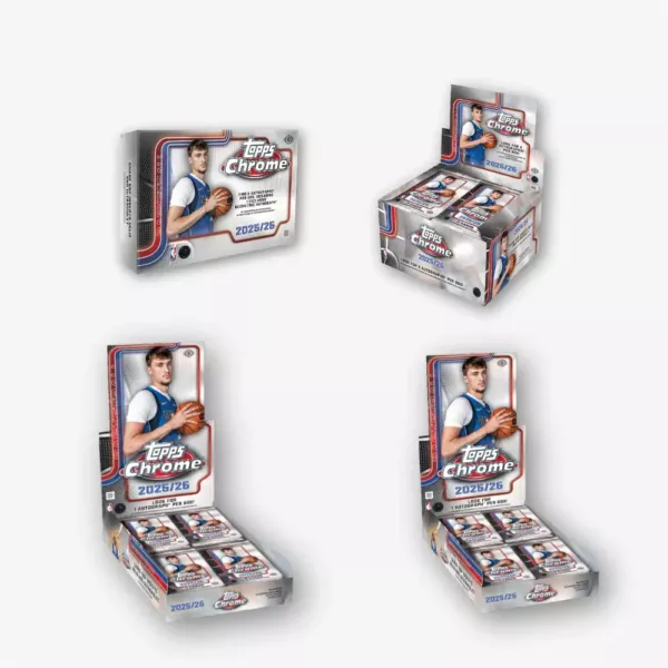 2025-26 Topps Chrome Basketball 2 x Hobby + 1x Breakers Delight + 1 x Jumbo Box Break #513 - obrazek 2