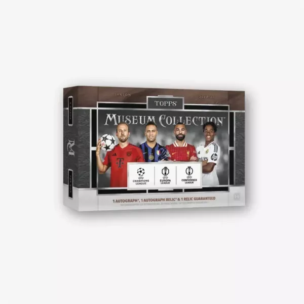 2024-25 Topps Museum Soccer 4x Hobby Box Half Case Break #531 - obrazek 2