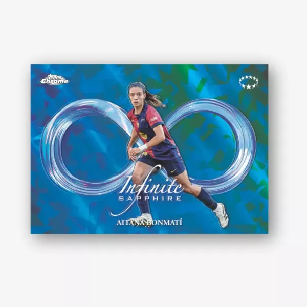 2024-25 Topps Chrome Sapphire UEFA Women's Champions League - Hobby Box - obrazek 3