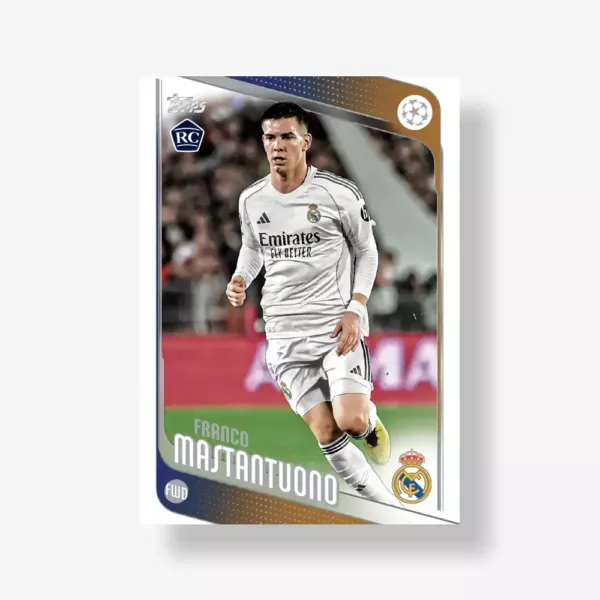 2025-26 Topps UEFA Club Competitions Hobby Box - obrazek 3