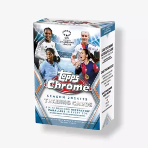 2024-25 Topps Chrome UEFA Women's Champions League Value box