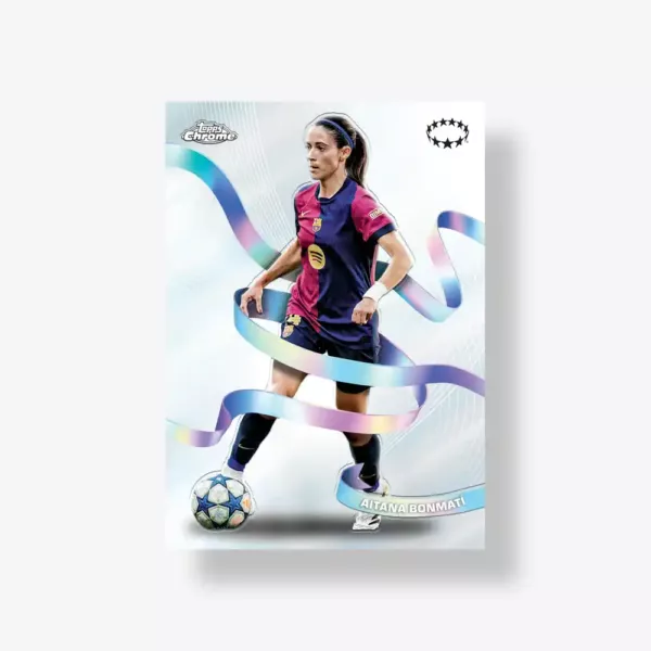 2024-25 Topps Chrome UEFA Women's Champions League Value box - obrazek 2