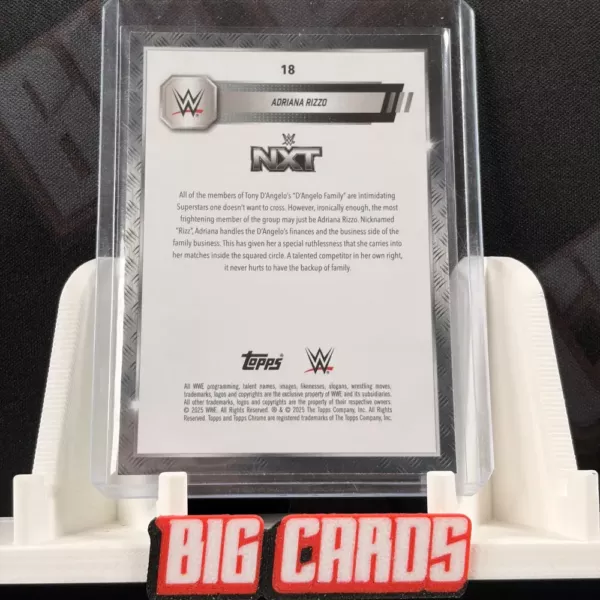 Adriana Rizzo - Topps Chrome WWE - obrazek 2