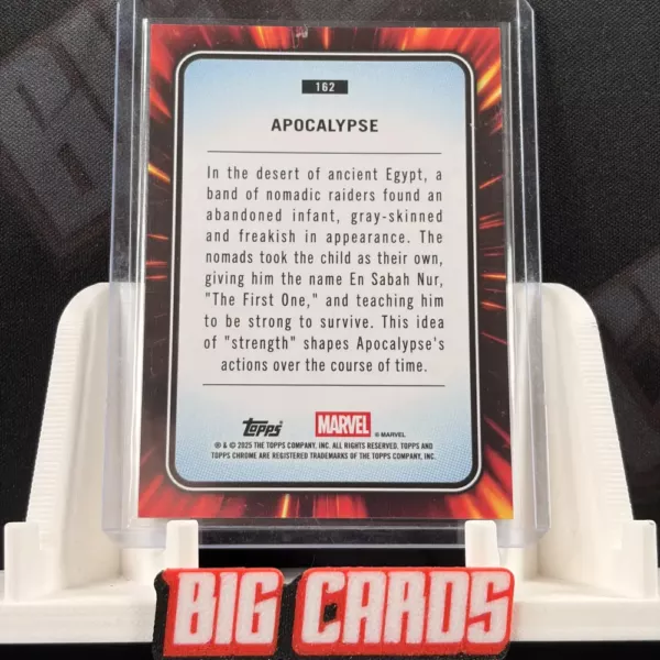 Apocalypse - Topps Chrome Marvel Sapphire - obrazek 2
