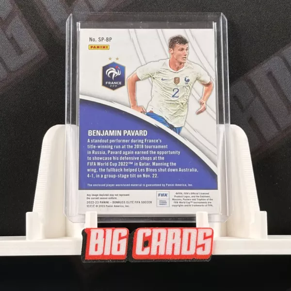 Benjamin Pavard - Panini Donruss - obrazek 2