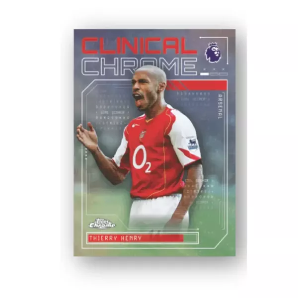 2026 Topps Chrome Premier League Tin - obrazek 2