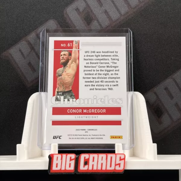 Conor McGregor - Panini Chronicles UFC - obrazek 2