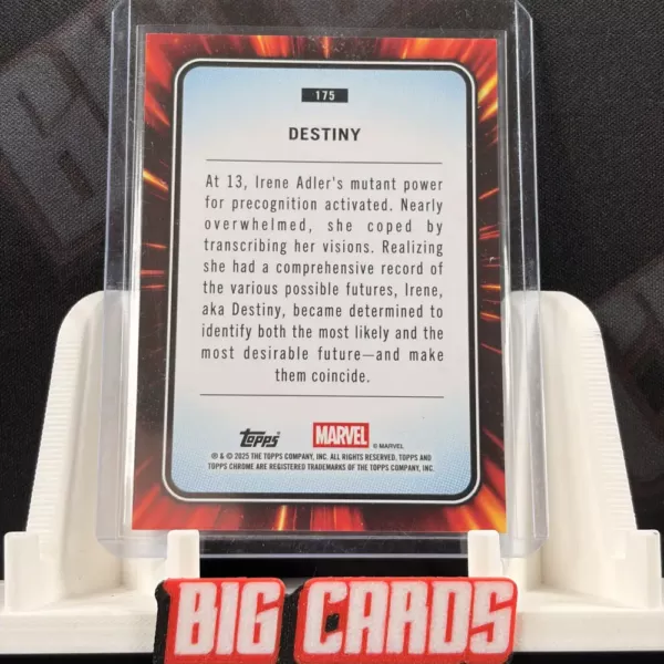 Destiny - Topps Chrome Marvel Sapphire - obrazek 2