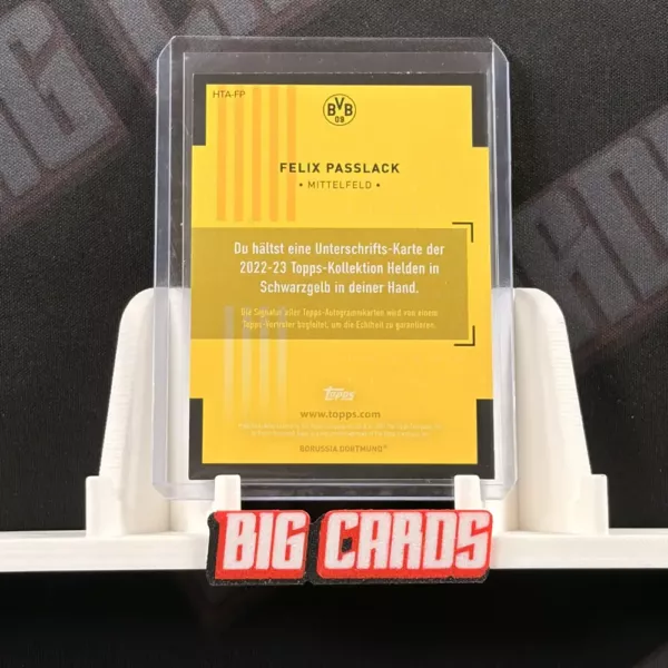 Felix Passlack - Topps Helden Von Heute - obrazek 2