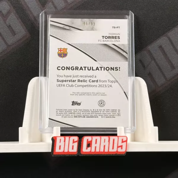 Ferran Torres - Topps Superstar - obrazek 2