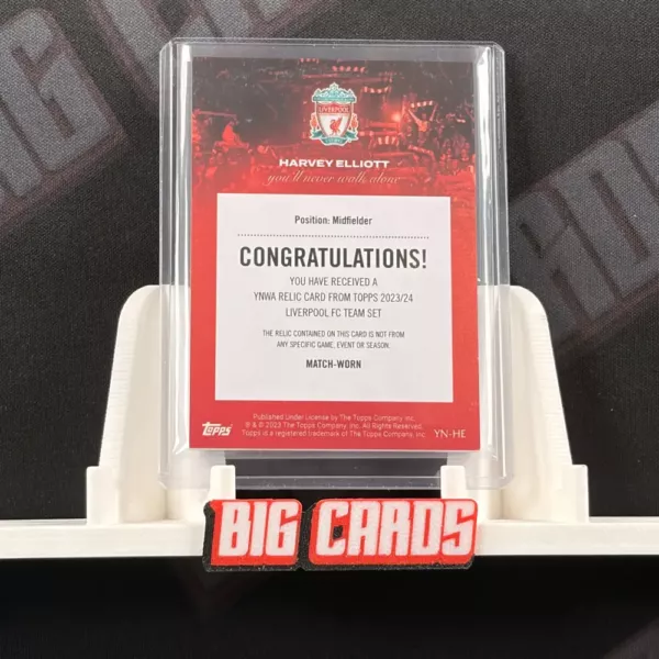 Harvey Elliott - Topps Liverpool FC Team Set - obrazek 2