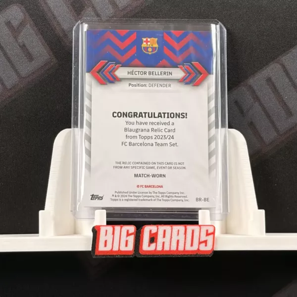 Hector Bellerin - Topps FC Barcelona Team Set - obrazek 2