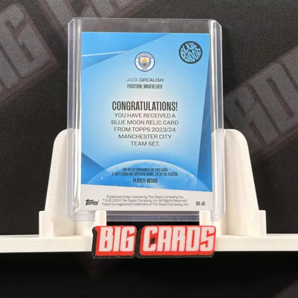 Jack Grealish - Topps Manchester City Team Set - obrazek 2