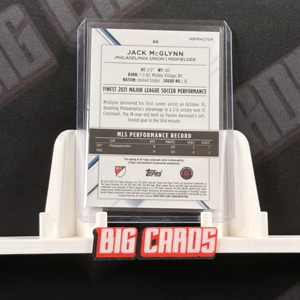 Jack McGlynn - Topps Finest - obrazek 2