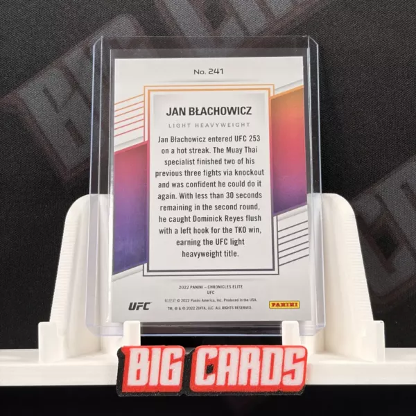 Jan Błachowicz - Panini Chronicles Elite UFC - obrazek 2