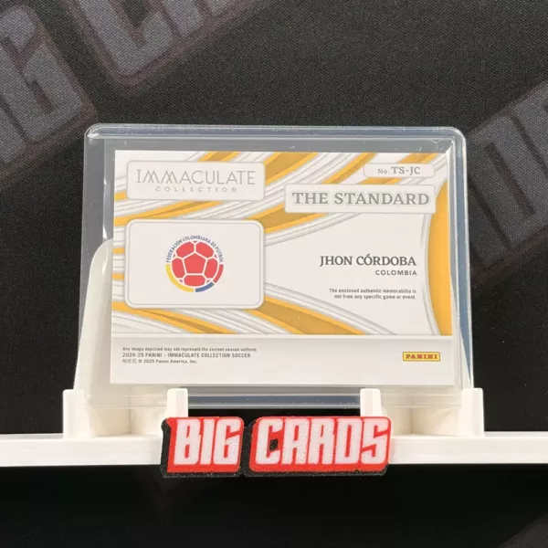 Jhon Cordoba - Panini Immaculate - obrazek 2