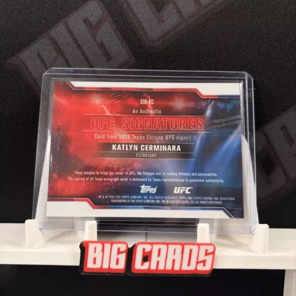 Katlyn Cerminara - Topps Chrome UFC - obrazek 2