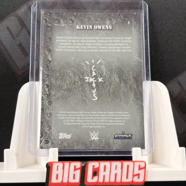 Kevin Owens - Topps Chrome WWE - obrazek 2