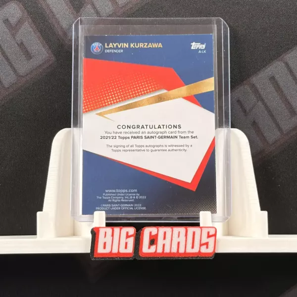 Layvin Kurzawa - Topps Paris Saint-Germain Team Set - obrazek 2