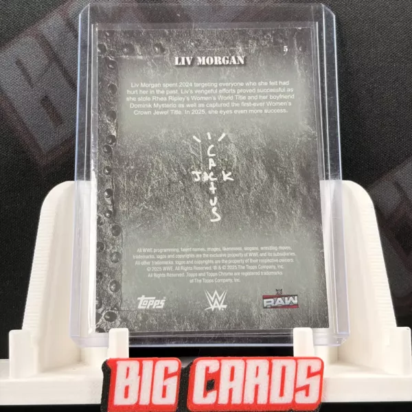 Liv Morgan - Topps Chrome WWE - obrazek 2
