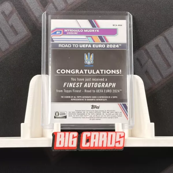 Mykhailo Mudryk - Topps Finest - obrazek 2