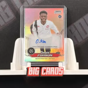 Omari Forson - Topps Chrome Stadium Club