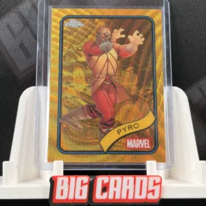 Pyro - Topps Chrome Marvel Sapphire
