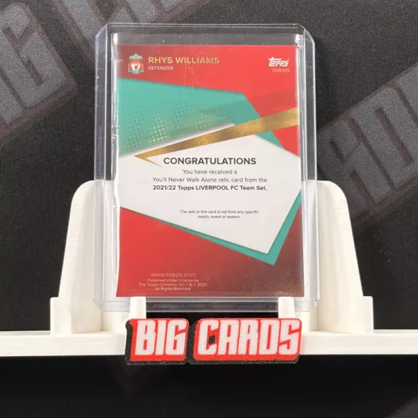 Rhys Williams - Topps Liverpool FC Team Set - obrazek 2