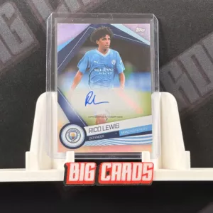 Rico Lewis - Topps Manchester City Team Set - Auto