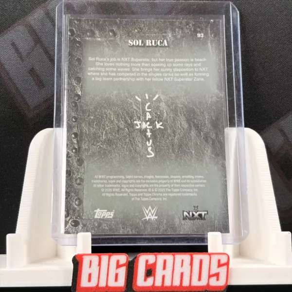 Sol Ruca - Topps Chrome WWE - obrazek 2