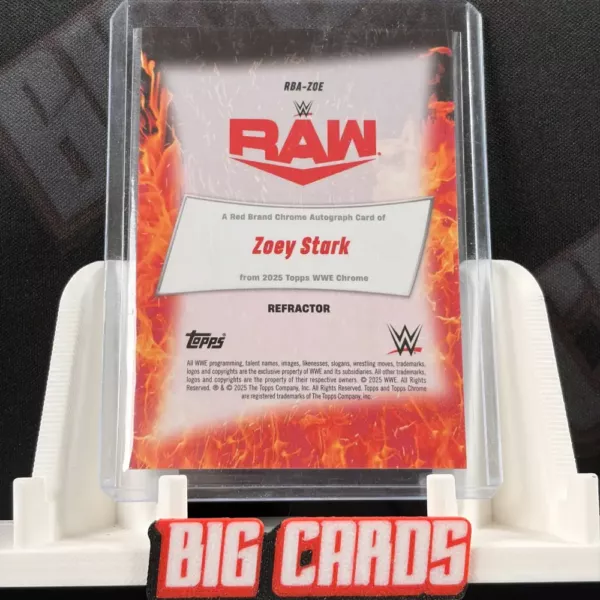 Zoey Stark - Toppc Chrome WWE - obrazek 2