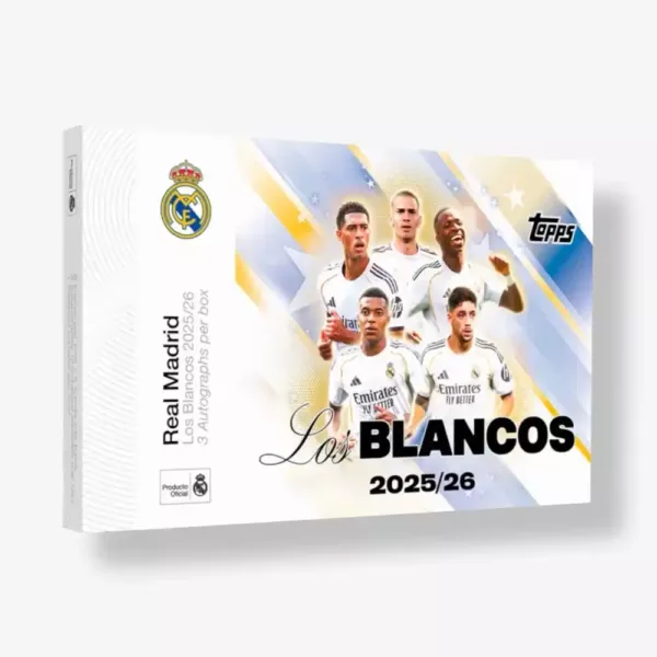 !Kamyka Break! 2025-26 Topps Los Blancos Real Madrid 2 x Hobby Box + 2024-25 Daka Real Madrid One and two 2x Box Break #615 - obrazek 2