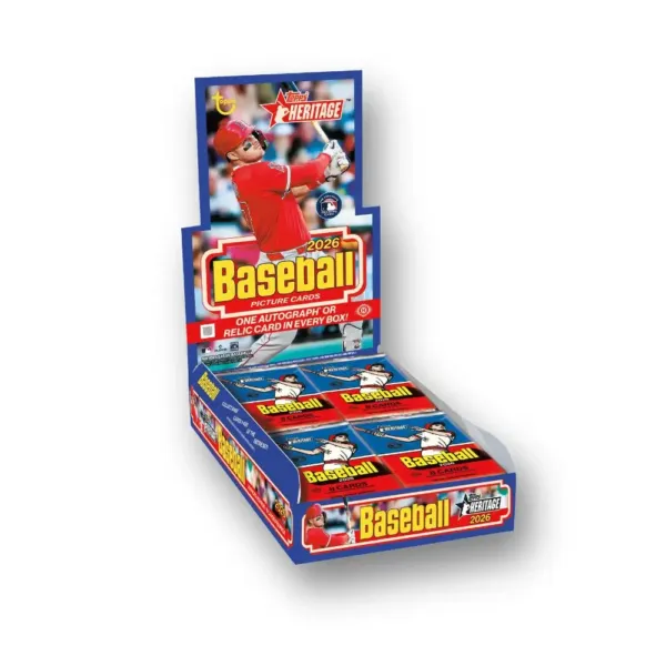2025 Topps Pristine Baseball 1x Box + 2026 Topps Heritage Baseball 1x Box Break #672 - obrazek 2