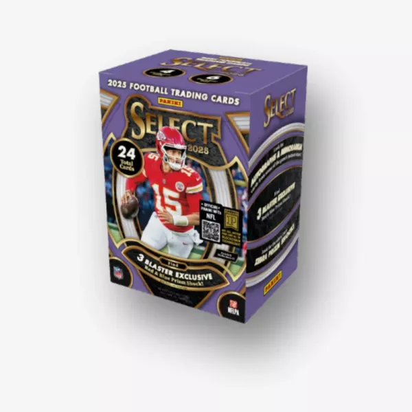 Big NFL Break 2025 Panini NFL Prizm 5x Mega Box+Panini Select Football 10x Blaster Box Break #649 - obrazek 2