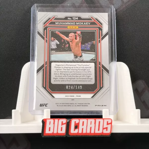 Muhammad Mokaev - Panini Prizm UFC - obrazek 2