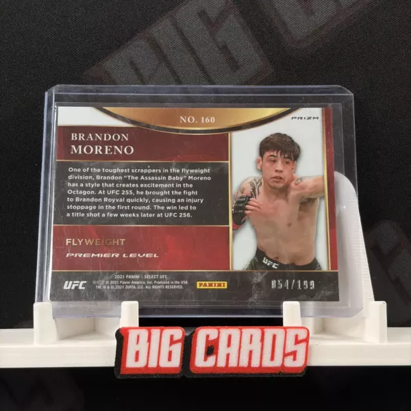 Brandon Moreno - Panini Select UFC - obrazek 2