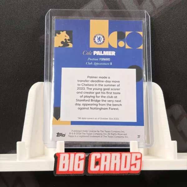 Cole Palmer - Topps Chelsea Team Set - obrazek 2