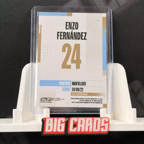 Enzo Fernandez - Topps FC Argentina Team Set - obrazek 2